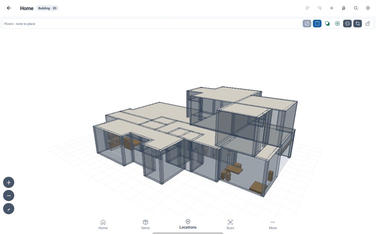 ItemAtlas3D: a whole house shown as a 3D model